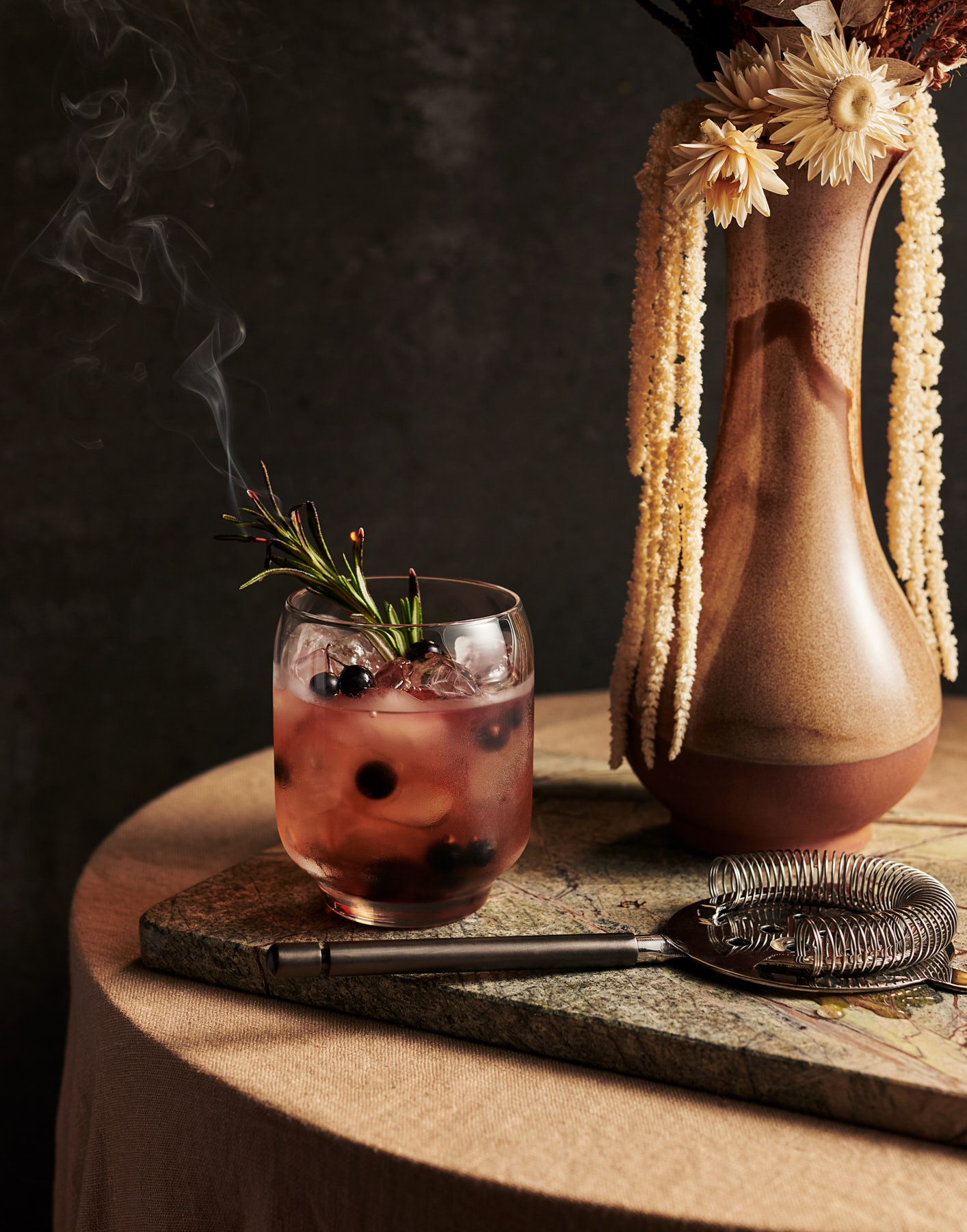 Blueberry Rosemary Cocktail