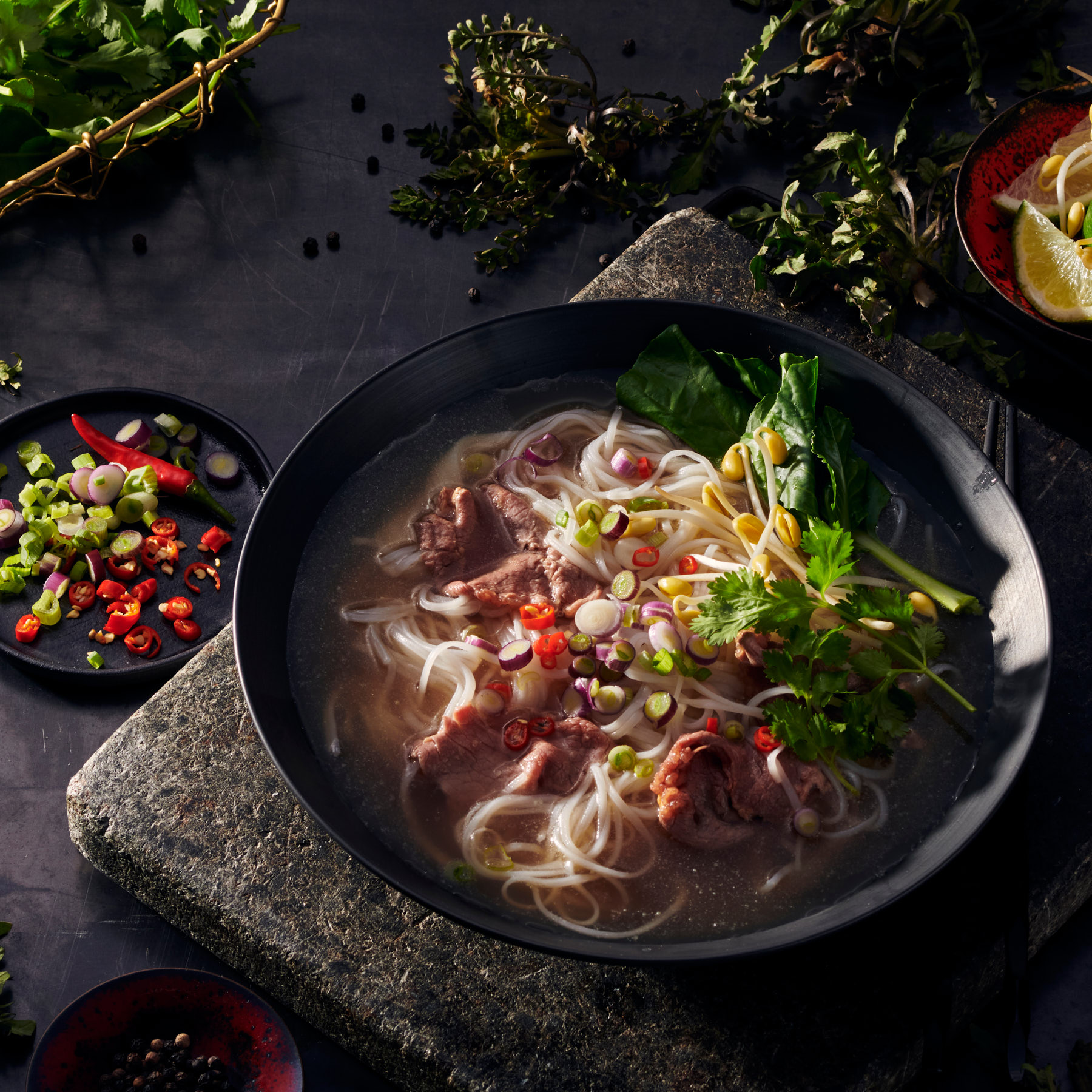 Delicious Pho with Spicy and Beef